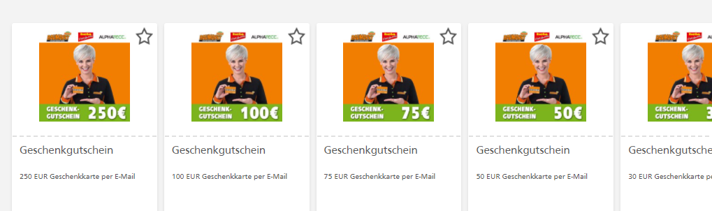 So lösen Sie Geschenk-Karte online ein